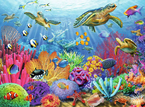 500 Piece Puzzle: Tropical Waters - Ages 12+