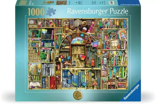 1000 Piece Puzzle: Bizarre Bookshop - Ages 14+