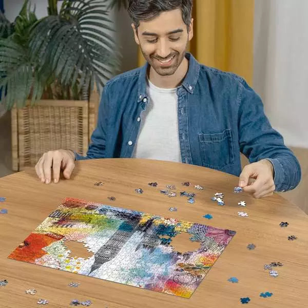 500 Piece Puzzle: London Postcard - Ages 12+