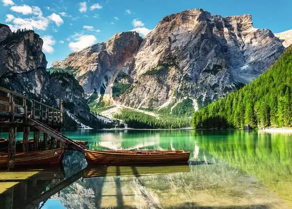 1000 Piece Puzzle: Pragser Wildsee, Italy - Ages 14+