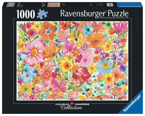 1000 pc puzzle: Canadian collection - Blossoming Beauties 14+