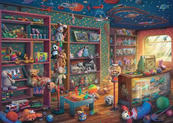1000 Piece Puzzle: Tattered Toy Store  - Ages 12+