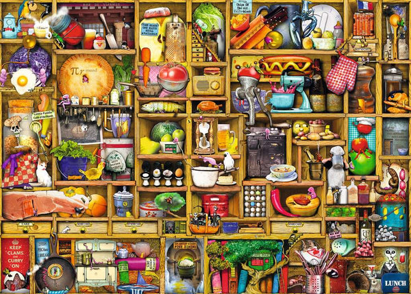 1000 pc puzzle: Kitchen Cupboard - 12+