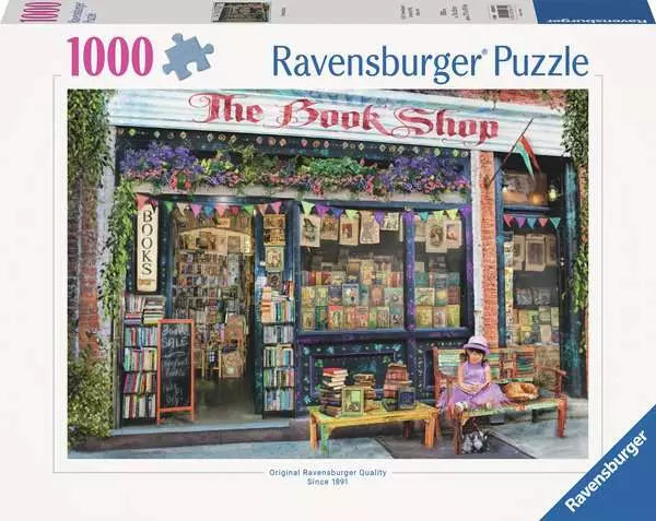 1000 Piece Puzzle: The Bookshop - Ages 14+