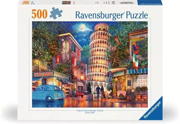 500 Piece Puzzle:  - Evening in Pisa Ages 12+