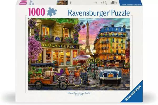 1000 Piece Puzzle: Paris in the Dawn - Ages 14+
