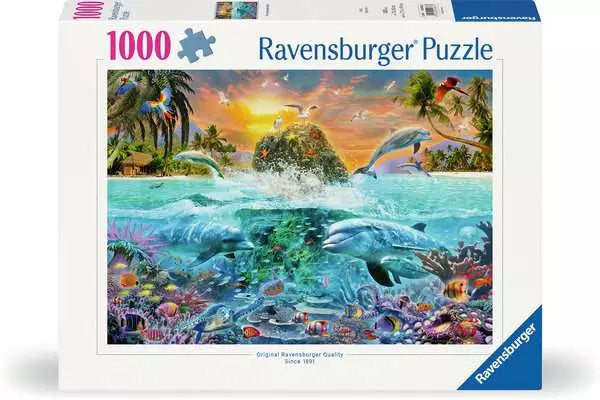 1000 Piece Puzzle: Underwater Island - Ages 14+