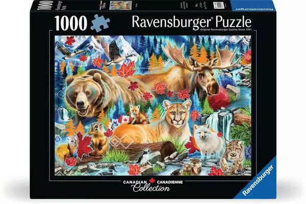 1000 Piece Puzzle: Wild Canada - Ages 14+