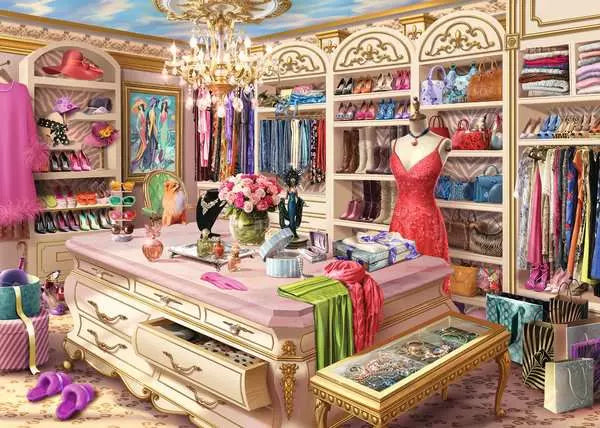 1000 Piece Puzzle: The Covet Closet - Ages 14+