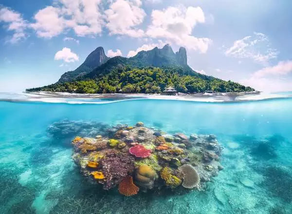 500 Piece Puzzle: Island Waterscape - Ages 12+
