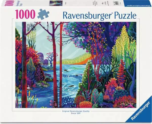 1000 Piece Puzzle: Indigo Forest - Ages 14+