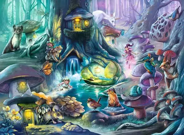 150 Piece XL Puzzle: Enchanting Forest  - Ages 6+