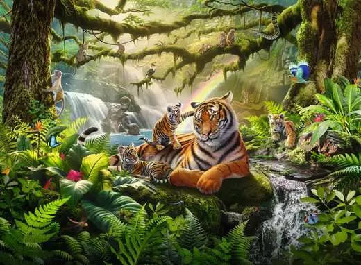 300 Piece Puzzle: Wildlife Wonders - Ages 6+