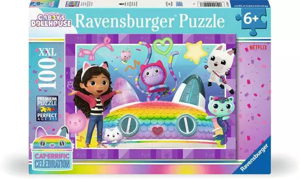 100 Piece Puzzle: Gabby's Dollhouse - Ages 6+