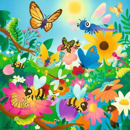 49 Piece Puzzle: 3 x 49 / Bugs, Bugs, Bugs - Ages 5+