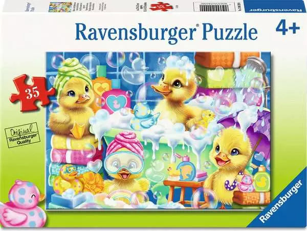 35 Piece Puzzle: Scrub a Dub Duckies - Ages 4+