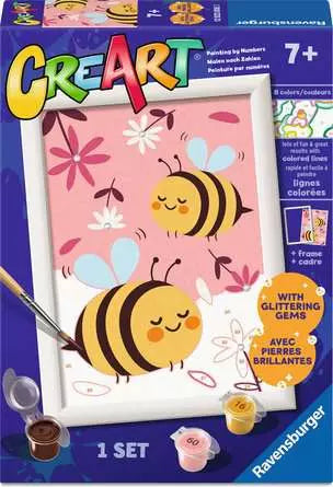 CreArt:  Happy Bumblebee - Ages `7+