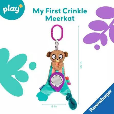 Play+: Crinkle & Chew Meerkat - Ages 0+