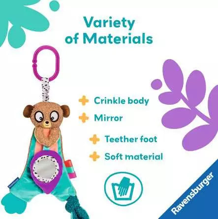 Play+: Crinkle & Chew Meerkat - Ages 0+