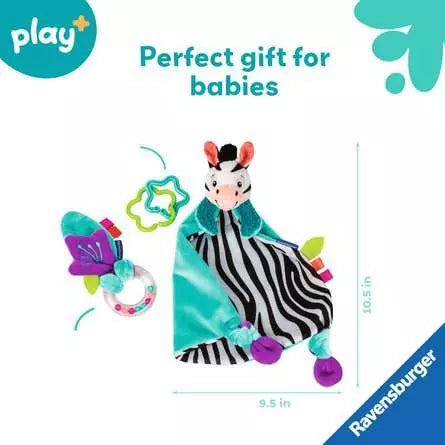 Play+: My First Snuggle Friend Zebra - Age 0+