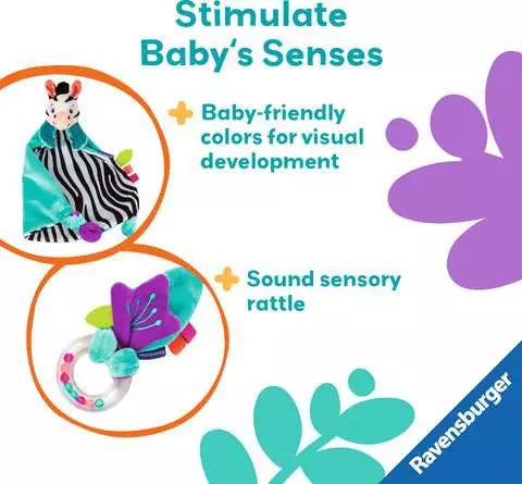 Play+: My First Snuggle Friend Zebra - Age 0+