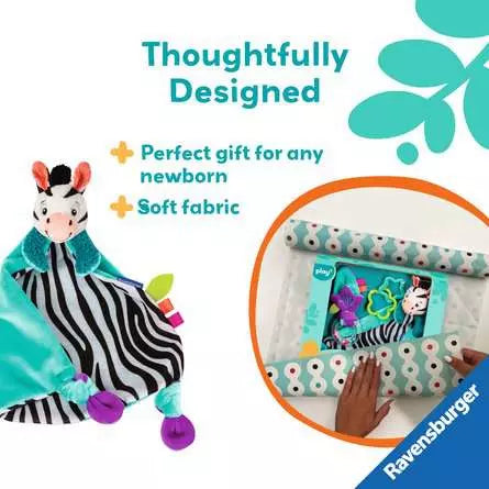 Play+: My First Snuggle Friend Zebra - Age 0+