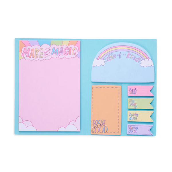 Side Notes Sticky Tab Note Pad: Make Magic