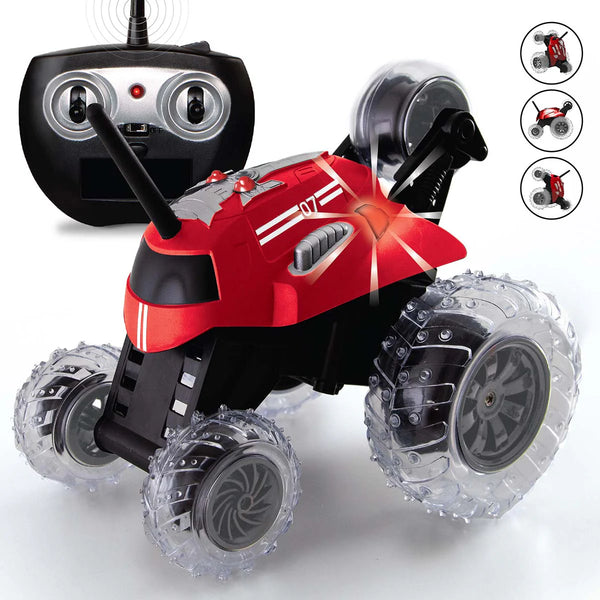 Sharper Image R/C Monster Spinning Car Metallic Red - Ages 6+