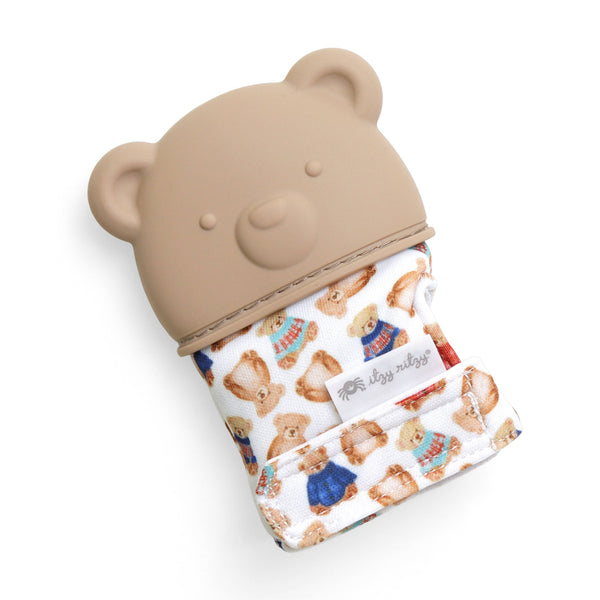 Itzy Ritzy - Itzy Mitt® Teething Mittens Vintage Bear