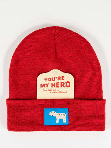 Blue Q: You're My Hero Beanie