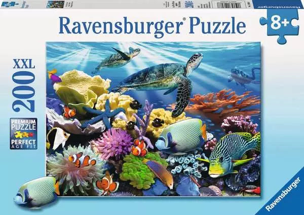 200 Piece Puzzle: Ocean Turtles - Ages 8+