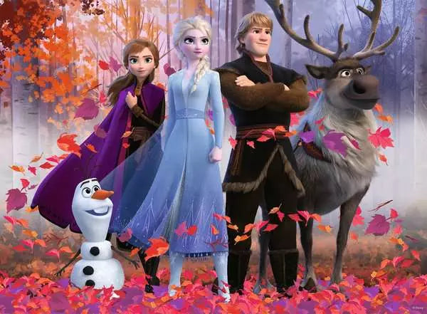 100 Piece XXL Puzzle: Frozen 2 Magic of The Forest -  Ages 6+
