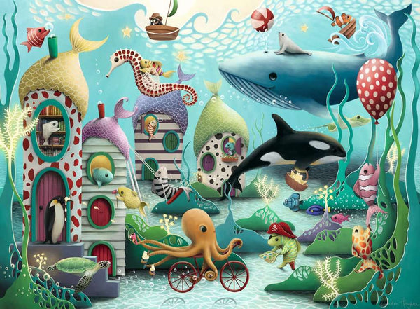 100 Piece Puzzle: Underwater Wonders - Ages 6+