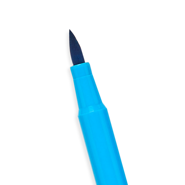 Ooly: Brilliant Brush 12 Brush Markers - Ages 6+