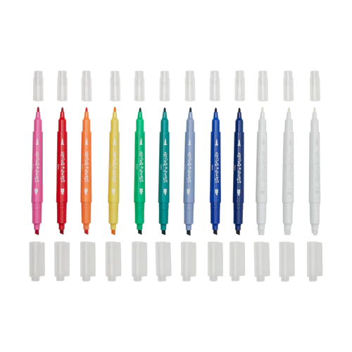 Stamp-A-Doodle Double-Ended Markers - Ages 3+