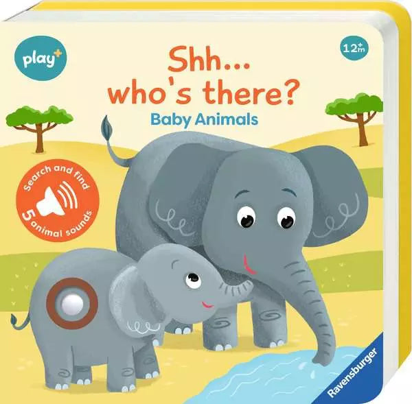 BB: Search and Find - Shh...Who's There? Bab - Ages 1+