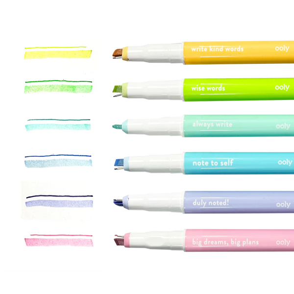 Noted! 2-in-1 Micro Fine Tip Pens & Highlighters - Ages 8+