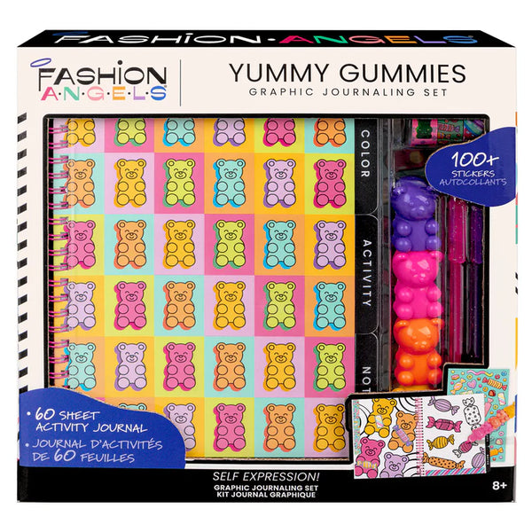 F. Angels: Yummy Gummies Graphic Journaling Set - Ages 8+