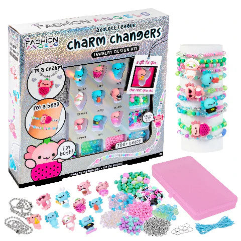 F. Angels: Charm Changers Jewelry Design Kit Axolotl League - Ages 8+