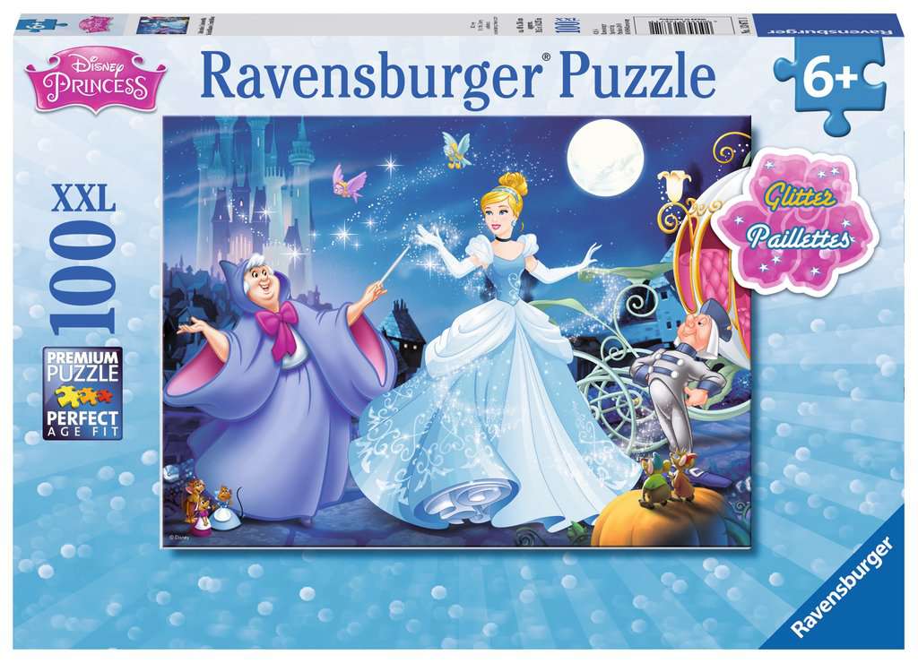 100 Piece Puzzle: Adorable Cinderella - Ages 6+