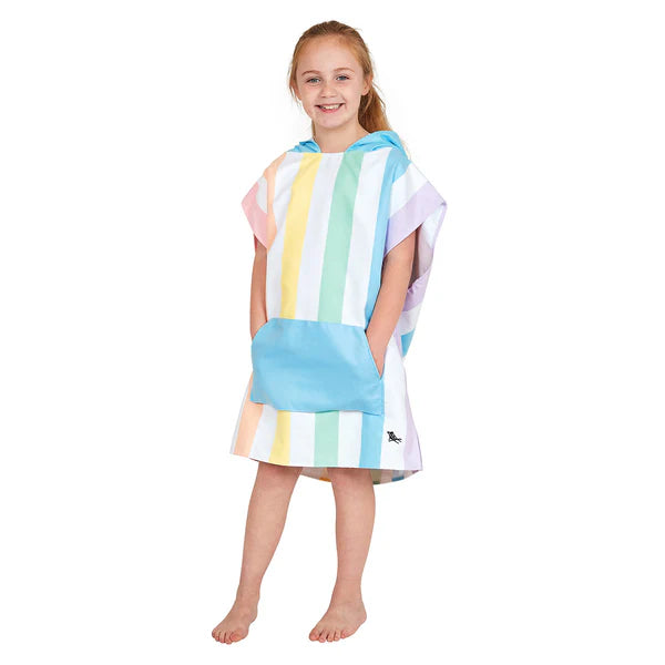 Dock & Bay: Quick Dry Poncho Kids - Unicorn Waves - Ages 3-10