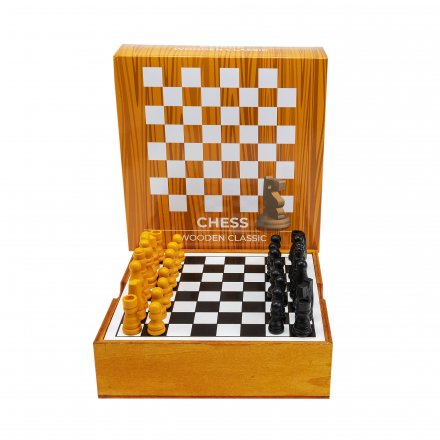 Tactic Classic: Wooden Chess - Ages 7+