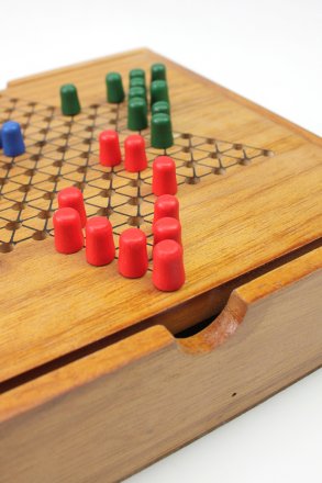Tactic Classic: Wooden Chinese Checkers - Ages 7+