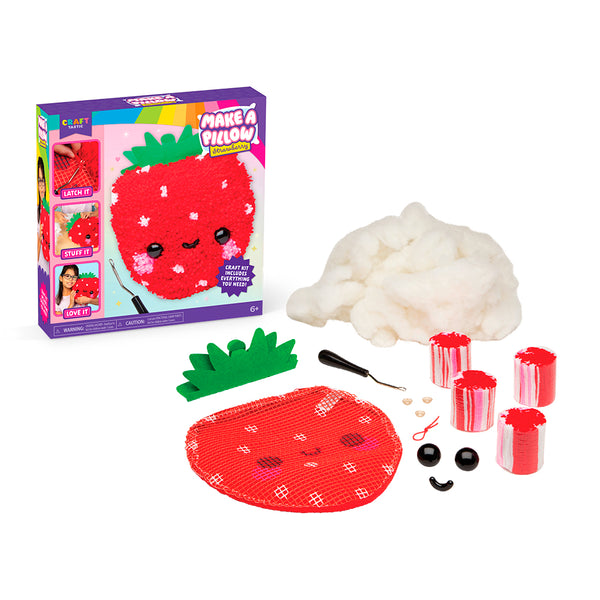 Craft_tastic Make-A-Pillow Strawberry Craft Kit