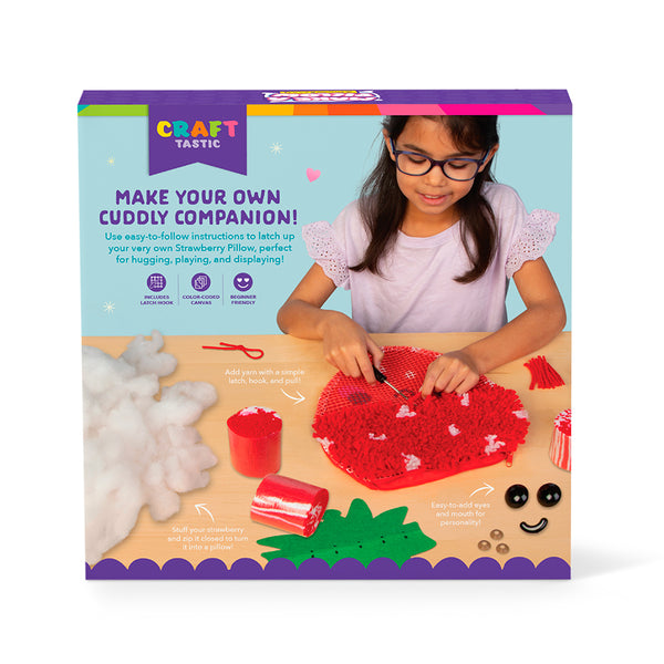 Craft_tastic Make-A-Pillow Strawberry Craft Kit
