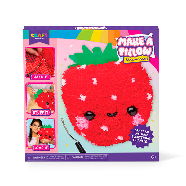 Craft_tastic Make-A-Pillow Strawberry Craft Kit