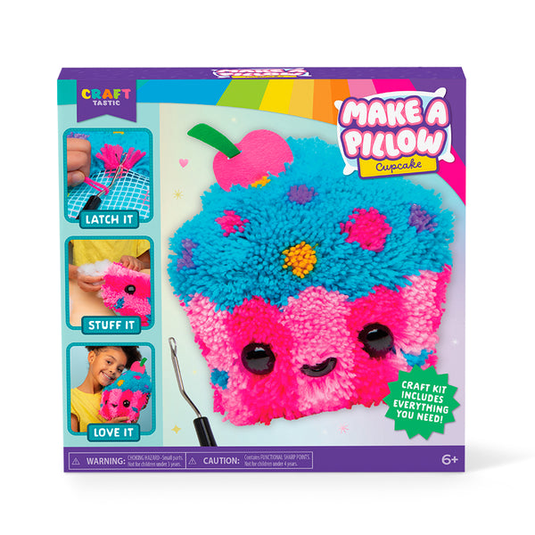 Craft_tastic Make-A-Pillow Cupcake Craft Kit