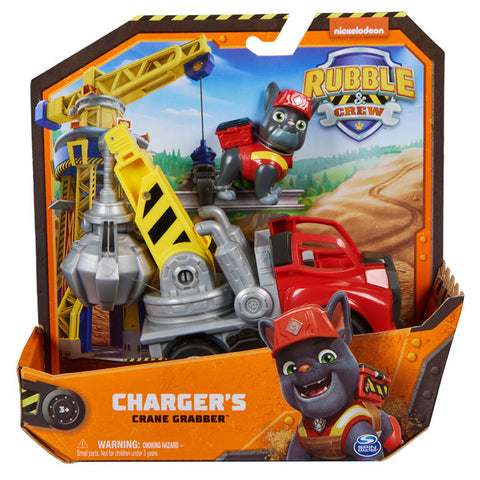 Paw Patrol: Rubble & Crew, Charger's Crane Grabber - Ages 3+