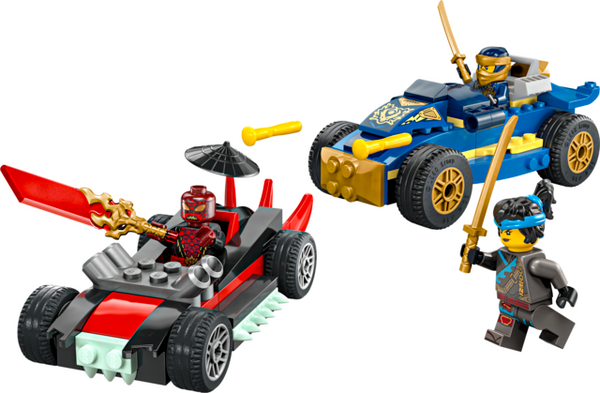 Lego: Ninjago - Rogue vs. Drix Race Car Duel  - Ages 4+