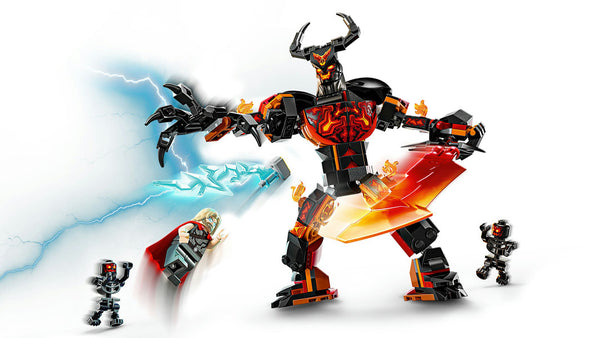 Lego: Thor Vs. Surtur Construction Figure - Ages 8+